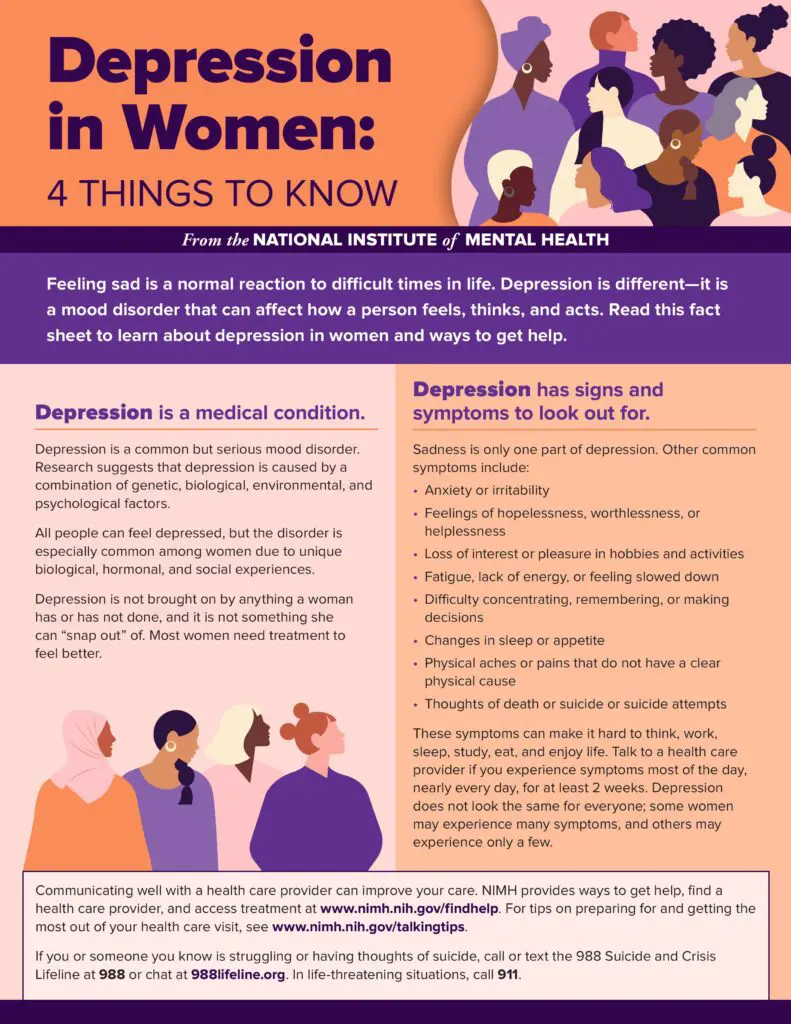 Depression in Women: 4 Things to Know