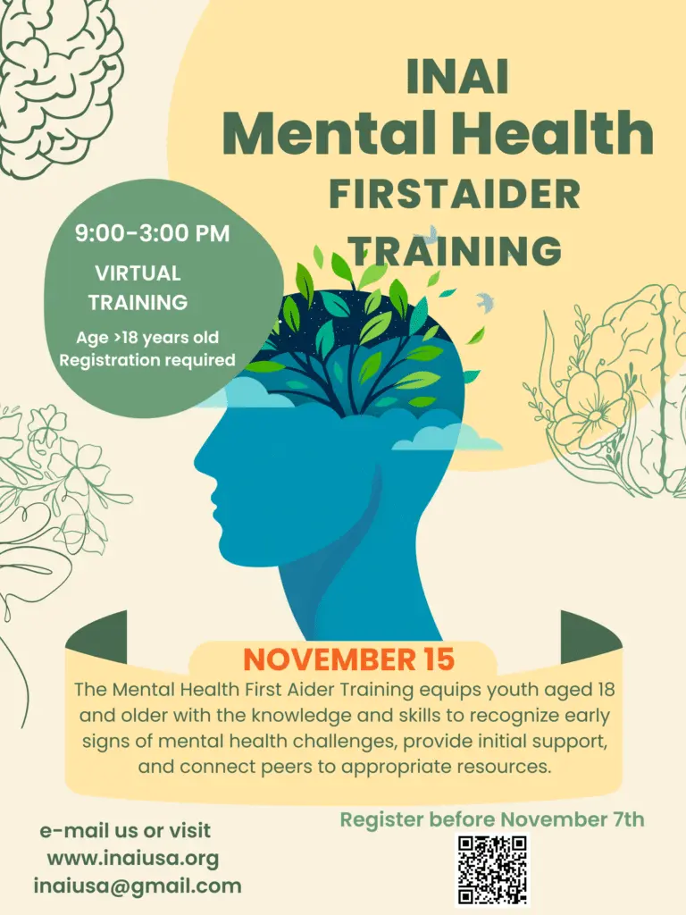 INAI Mental Health Firstaider Training